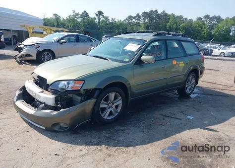 2005 Subaru Outback 3.0R L.l. Bean Edition из США, поврежденный, VIN 4S4BP86C254360399